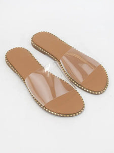 Clear Slide Sandal
