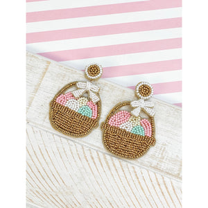 Easter Basket Earrings