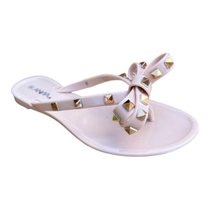 Jelly Bow Tie Sandal