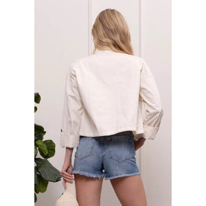 Utility Jacket - Ivory